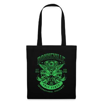 Bonneville Salt Flats Motorcycle Racing Vintage - Tote Bag - black - Front