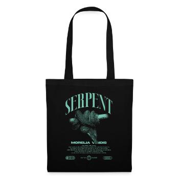 Green Tree Python Modern Reptile Keeper Streetwear - Tote Bag - black - Front