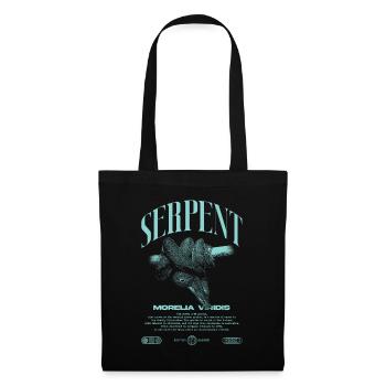 Green Tree Python Modern Reptile Keeper Streetwear - Tote Bag - black - Front