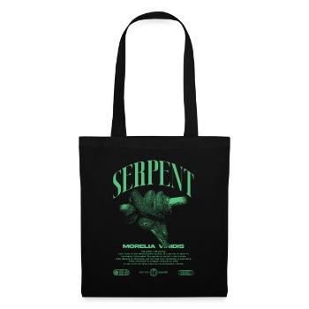 Green Tree Python Modern Reptile Keeper Streetwear - Tote Bag - black - Front