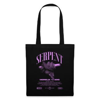 Green Tree Python Modern Reptile Keeper Streetwear - Tote Bag - black - Front