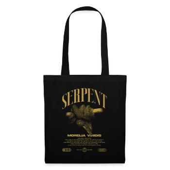 Green Tree Python Modern Reptile Keeper Streetwear - Tote Bag - black - Front