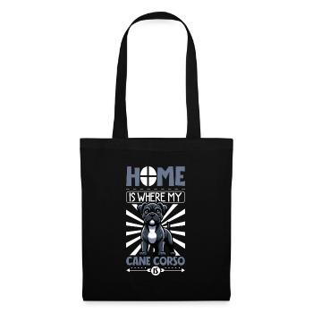 Home - Cane Corso - Tote Bag - black - Front