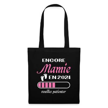 Granny Girl Again 2024 Future Grandma Gift - Tote Bag - black - Front