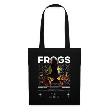Painted Mantella Frog Streetwear Frog Keeper - Tote Bag - black - Front
