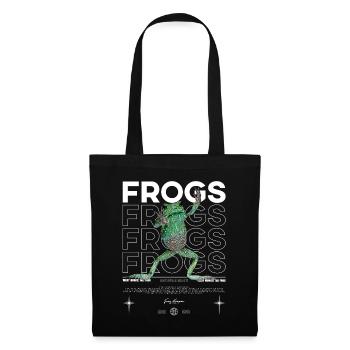 Waxy Monkey Tree Frog Streetwear Frog Keeper - Tote Bag - black - Front