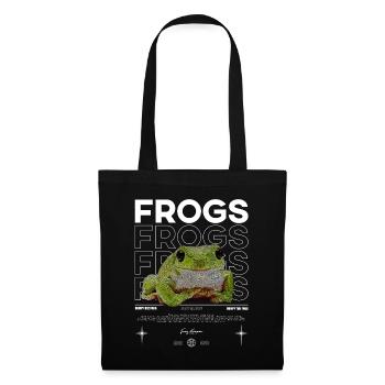 White's Laubfrosch Streetwear Froschhüter - Stoffbeutel - Schwarz - Vorne