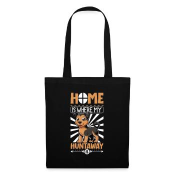 Home - Huntaway - Tote Bag - black - Front
