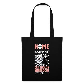 Home - Bobtail - Tote Bag - black - Front