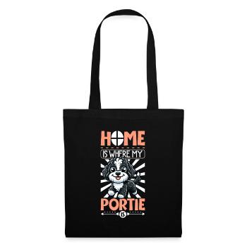 Home - Portuguese Water Dog - Tote Bag - black - Front