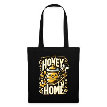 Amoureux des abeilles Apiculteurs Amis de la nature Apiculteurs - Sac en tissu - noir - Devant