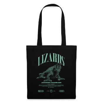Jackson's Chameleon Streetwear Lizard Keeper - Tote Bag - black - Front