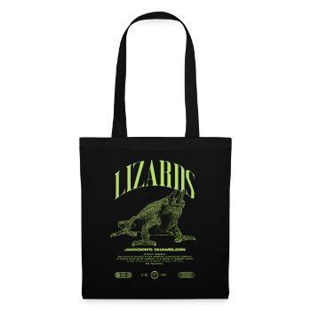 Jackson's Chameleon Streetwear Lizard Keeper - Tote Bag - black - Front