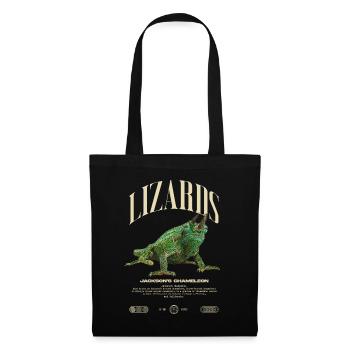 Jackson's Chameleon Streetwear Lizard Keeper - Tote Bag - black - Front
