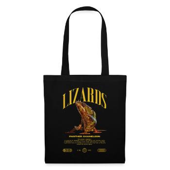Panther Chameleon Streetwear Lizard Keeper - Tote Bag - black - Front