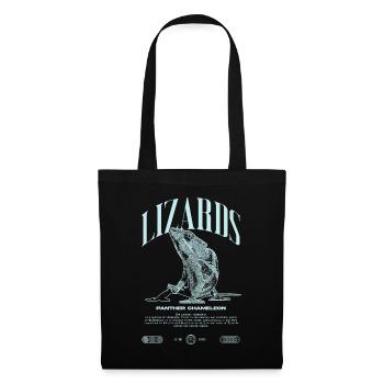 Panther Chameleon Streetwear Lizard Keeper - Tote Bag - black - Front