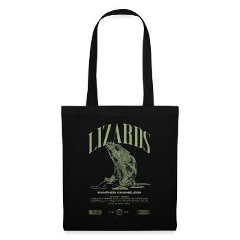 Panther Chameleon Streetwear Lizard Keeper - Tote Bag - black - Front