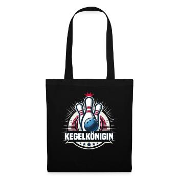 Bowling Queen Bowling Club Design for Bowling - Tote Bag - black - Front