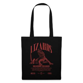 Bearded Dragon Streetwear Lizard Keeper - Tote Bag - black - Front