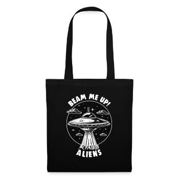 SciFi and Extraterrestrial Aliens and UFO Fan - Tote Bag - black - Front