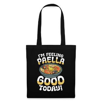 I'm Feeling Paella Good Today - Stoffbeutel - Schwarz - Vorne