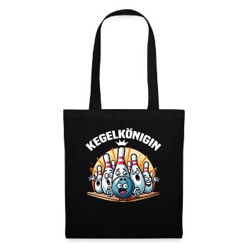 Bowling Queen Bowling Club Design for Bowling - Tote Bag - black - Front