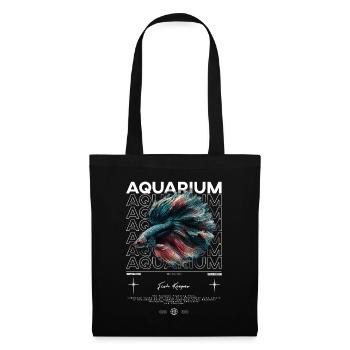 Betta Fish Keeper Streetwear moderne - Sac en tissu - noir - Devant