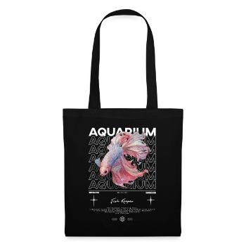 Betta Fish Keeper Streetwear moderne - Sac en tissu - noir - Devant