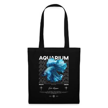 Betta Fish Keeper Streetwear moderne - Sac en tissu - noir - Devant