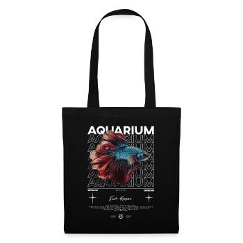 Betta Fish Keeper Streetwear moderne - Sac en tissu - noir - Devant