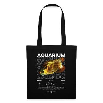 Asiatische Arowana Monster Fish Keeper Streetwear - Stoffbeutel - Schwarz - Vorne