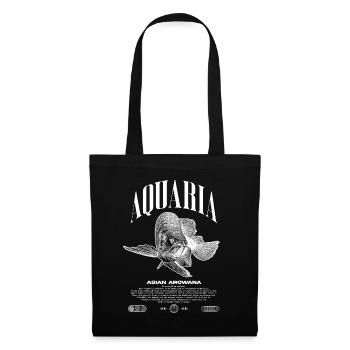 Asiatische Arowana Monster Fish Keeper Streetwear - Stoffbeutel - Schwarz - Vorne