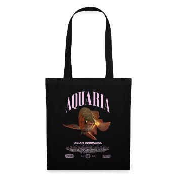 Asiatische Arowana Monster Fish Keeper Streetwear - Stoffbeutel - Schwarz - Vorne