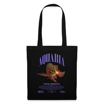 Asiatische Arowana Monster Fish Keeper Streetwear - Stoffbeutel - Schwarz - Vorne