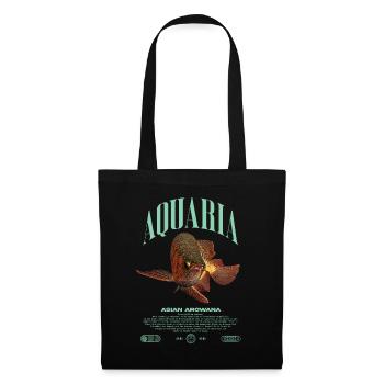 Asiatische Arowana Monster Fish Keeper Streetwear - Stoffbeutel - Schwarz - Vorne