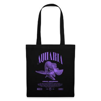 Asiatische Arowana Monster Fish Keeper Streetwear - Stoffbeutel - Schwarz - Vorne