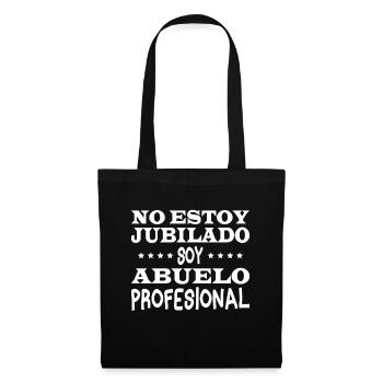 I'm not retired, I'm a professional grandfather - Tote Bag - black - Front