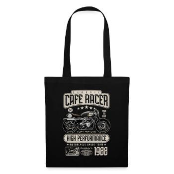 Cafe Racer Motorcycle Birthday Biker Born 1988 - Tote Bag - black - Front