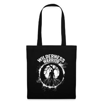 Bushcrafting Outdoor Wilderness Warrior - Sac en tissu - noir - Devant