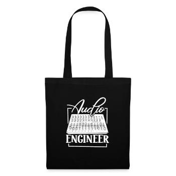 Ingénieur du son - Ingénieur du son - Sac en tissu - noir - Devant