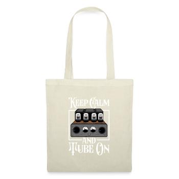 Keep Calm and Tube On - Tube valve - Tote Bag - nature - Front