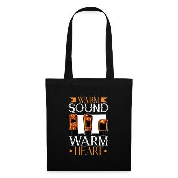Warm Sound - Vacuum Tubes - Tote Bag - black - Front