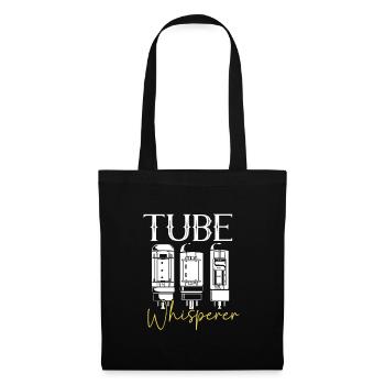 Tube Whisperer - Vacuum Tubes - Tote Bag - black - Front