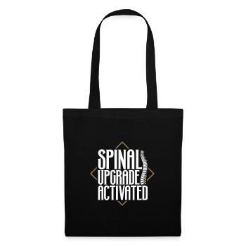 Spine Upgrade Enabled - Back Surgery - Tote Bag - black - Front
