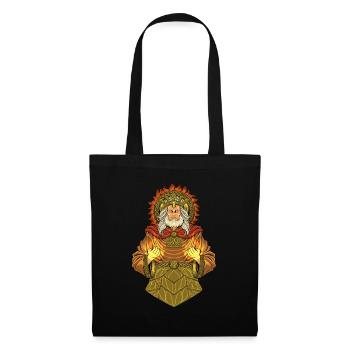 Dieu de la mythologie celtique - Belenus - Sac en tissu - noir - Devant