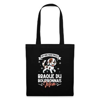 Braque du Bourbonnais Mama - Tote Bag - black - Front