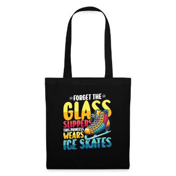 Patinage sur glace Patinage sur glace Patinage artistique - Sac en tissu - noir - Devant