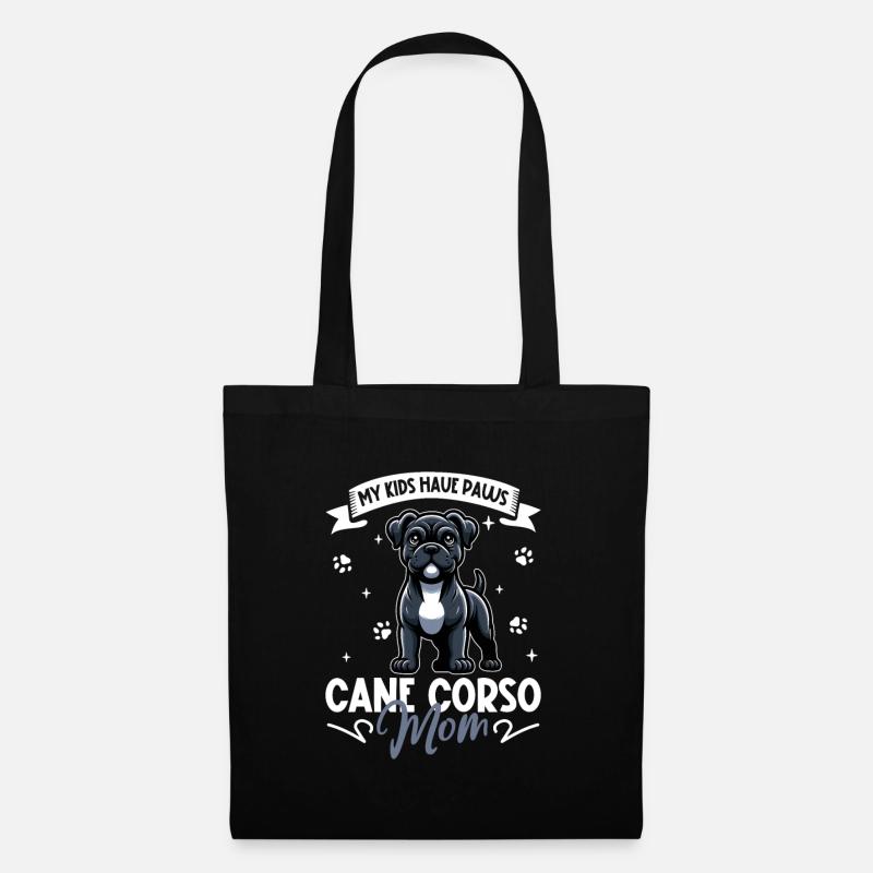 Cane Corso Mama - Stoffbeutel - Schwarz