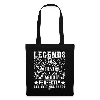 Légendaire Depuis 1953 Anniversaire 1953 Né en 1953 - Sac en tissu - noir - Devant