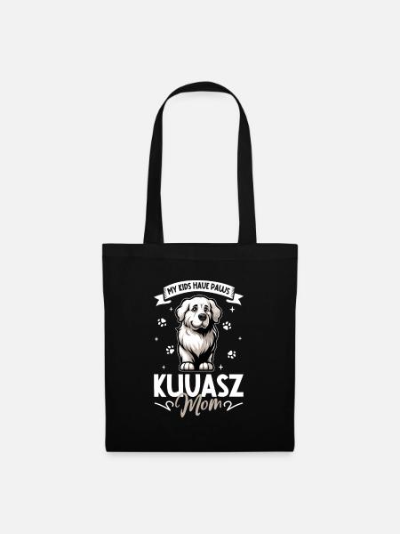 Kuvasz Mama - Stoffbeutel - Schwarz